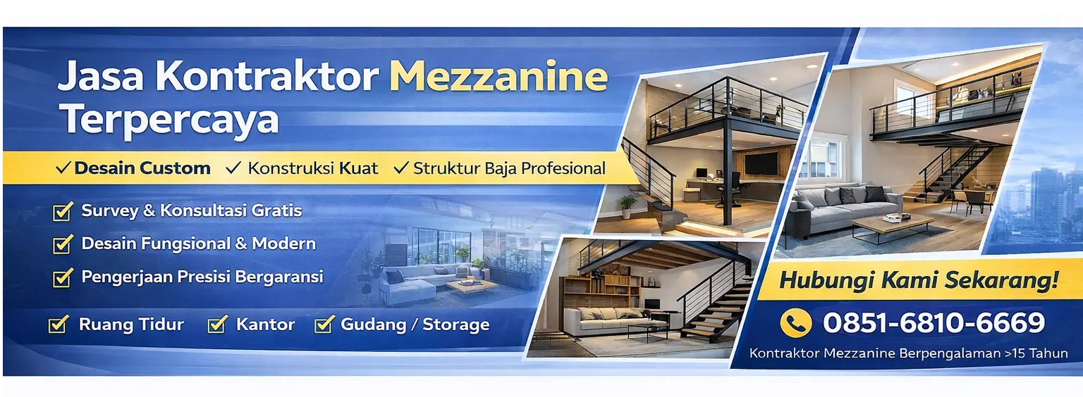Jasa Pembuatan Mezzanine cibodas Bergaransi